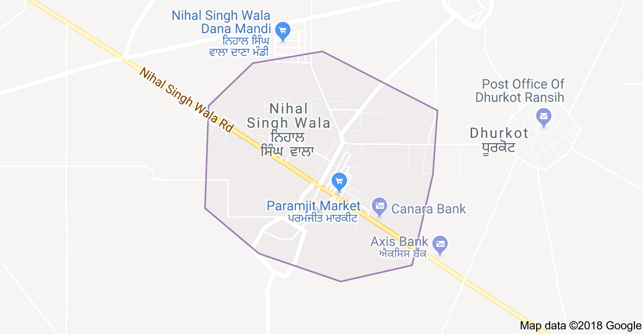 Nihal Singh Wala Map City Maps – Nihal Singh Wala