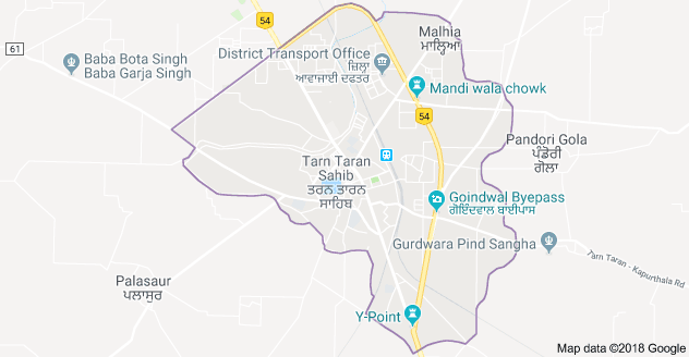 Tarn Taran District Map City Maps – Tarn Taran